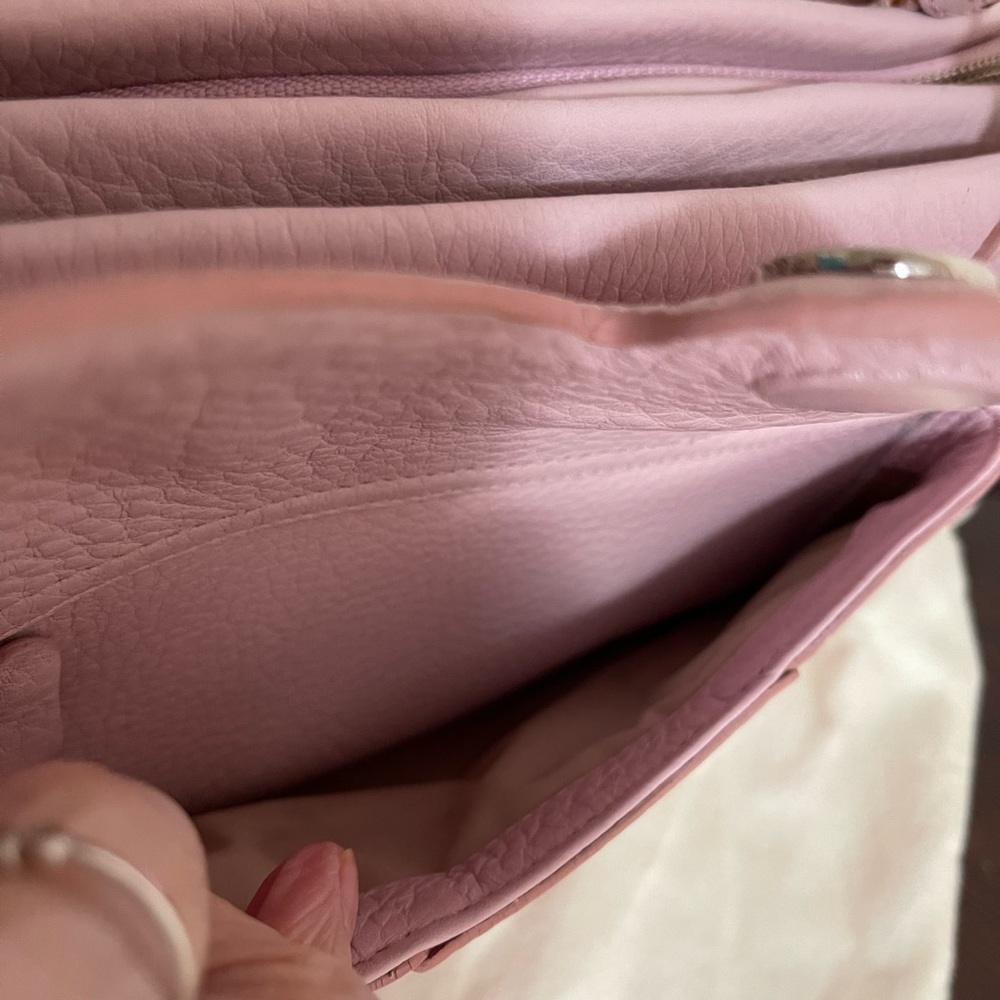 Cole Haan pebbled leather bag Blush Pink - Picture 11 of 14